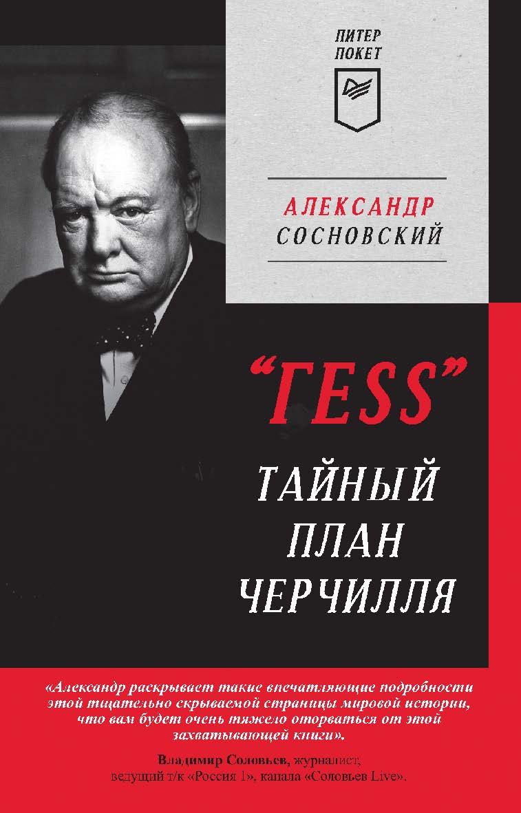 «TESS» Тайный план Черчилля. ISBN 978-5-00116-852-2