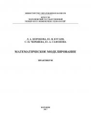 Математическое моделирование. Практикум ISBN 978-5-00032-247-5
