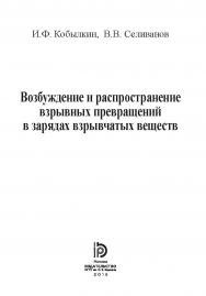Возбуждение и распространение взрывных превращений в зарядах взрывчатых веществ ISBN 978-5-7038-4007-8